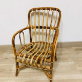 Rattan armchair for children
