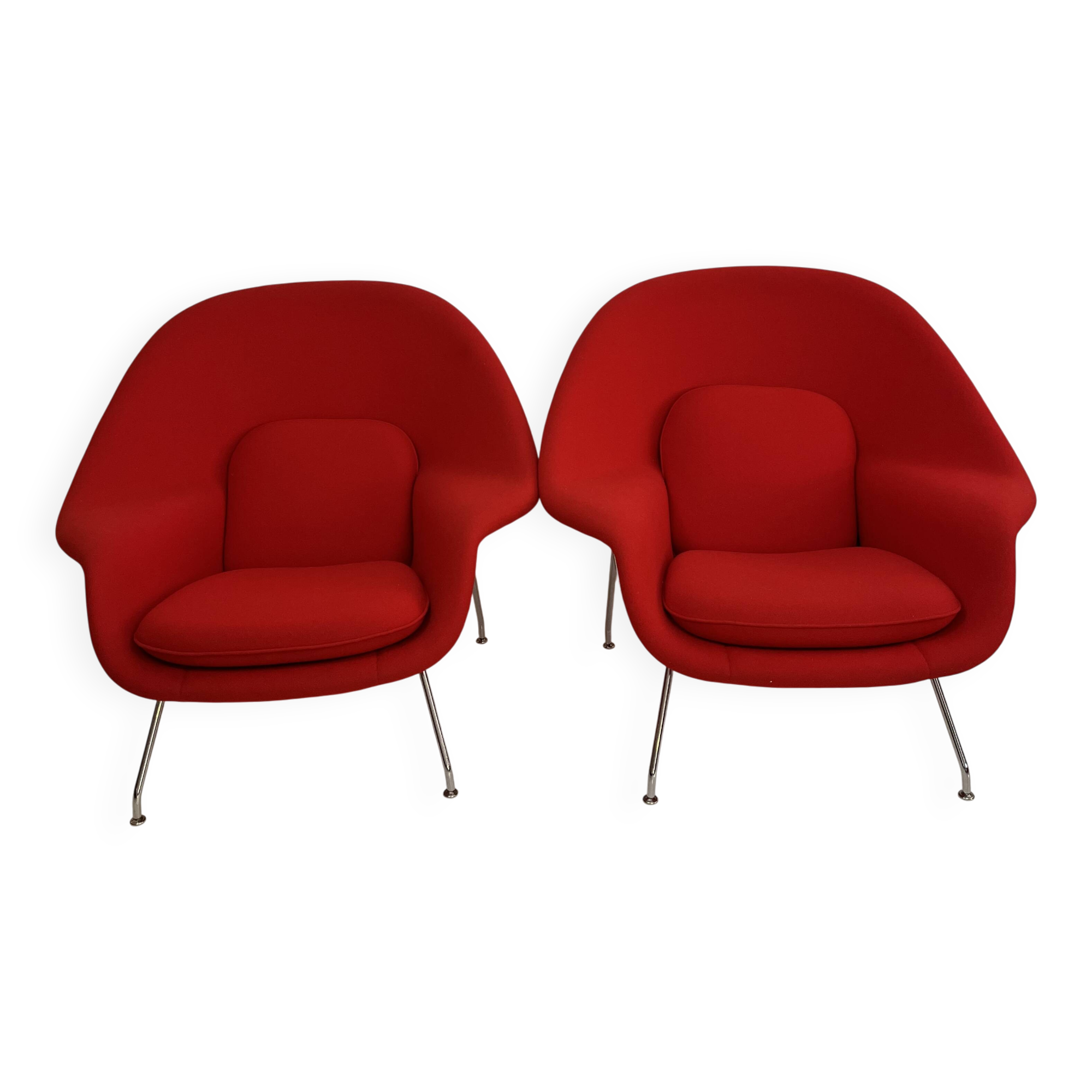 Set of Womb Armchairs attributed to Eero Saarinen