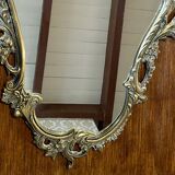 Louis XV style bronze mirror