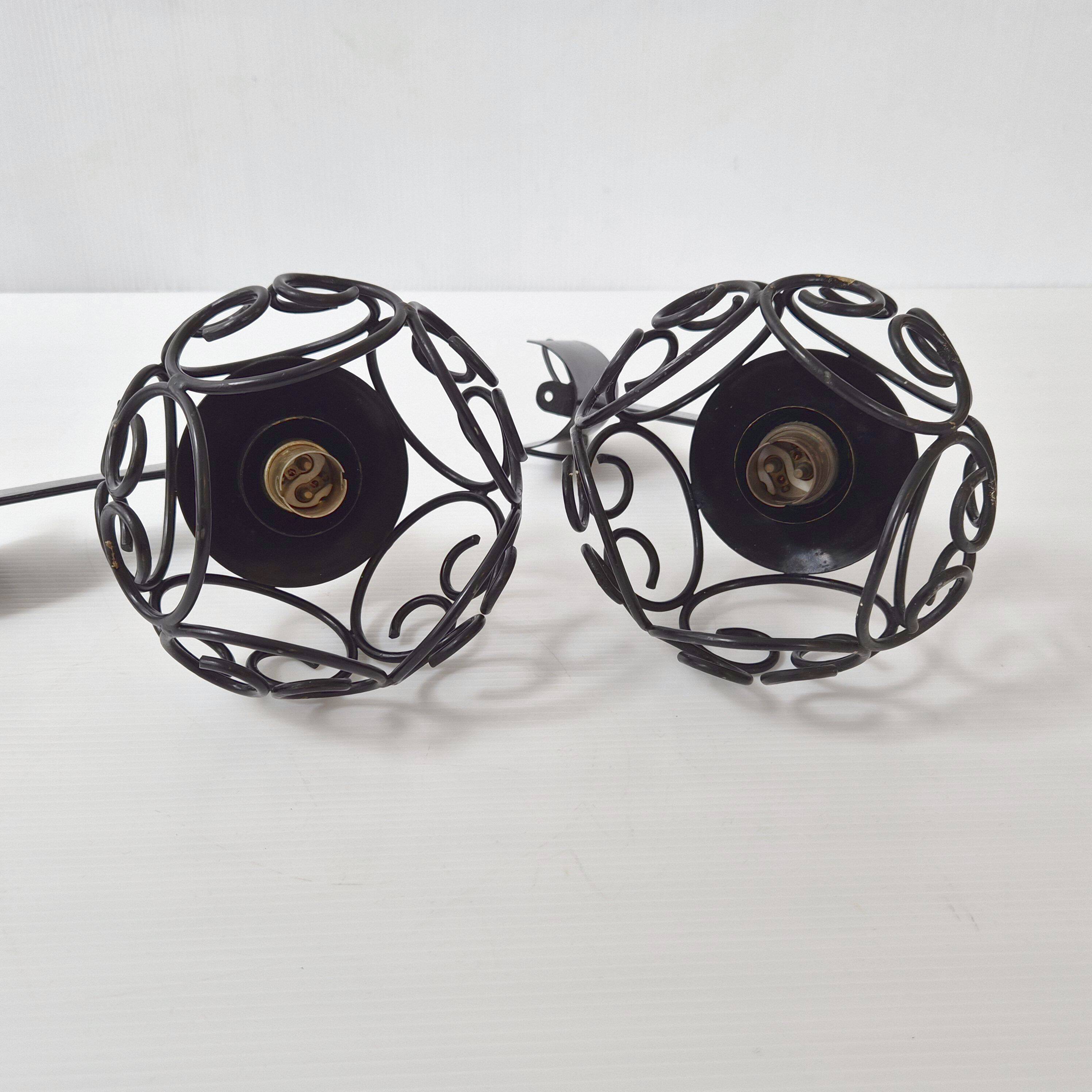 Pair of vintage wall lights from the 1950s