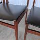 Chaises de salle à manger vintage stol kamnik : années 1970, style scandinave moderne, ensemble de 4