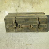 Old military trunk