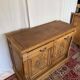 Antique carved oak sideboard – Late 19th century