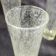Set of bubble glassware from Biot – carafe, glasses, and ice bucket – 1960s