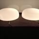 Deux plafonniers en opaline des années  60/70