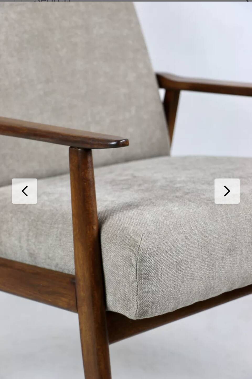 Fauteuil beige