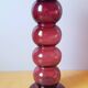 Bougeoir en verre contemporain