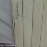 Volet ancien en bois percienne