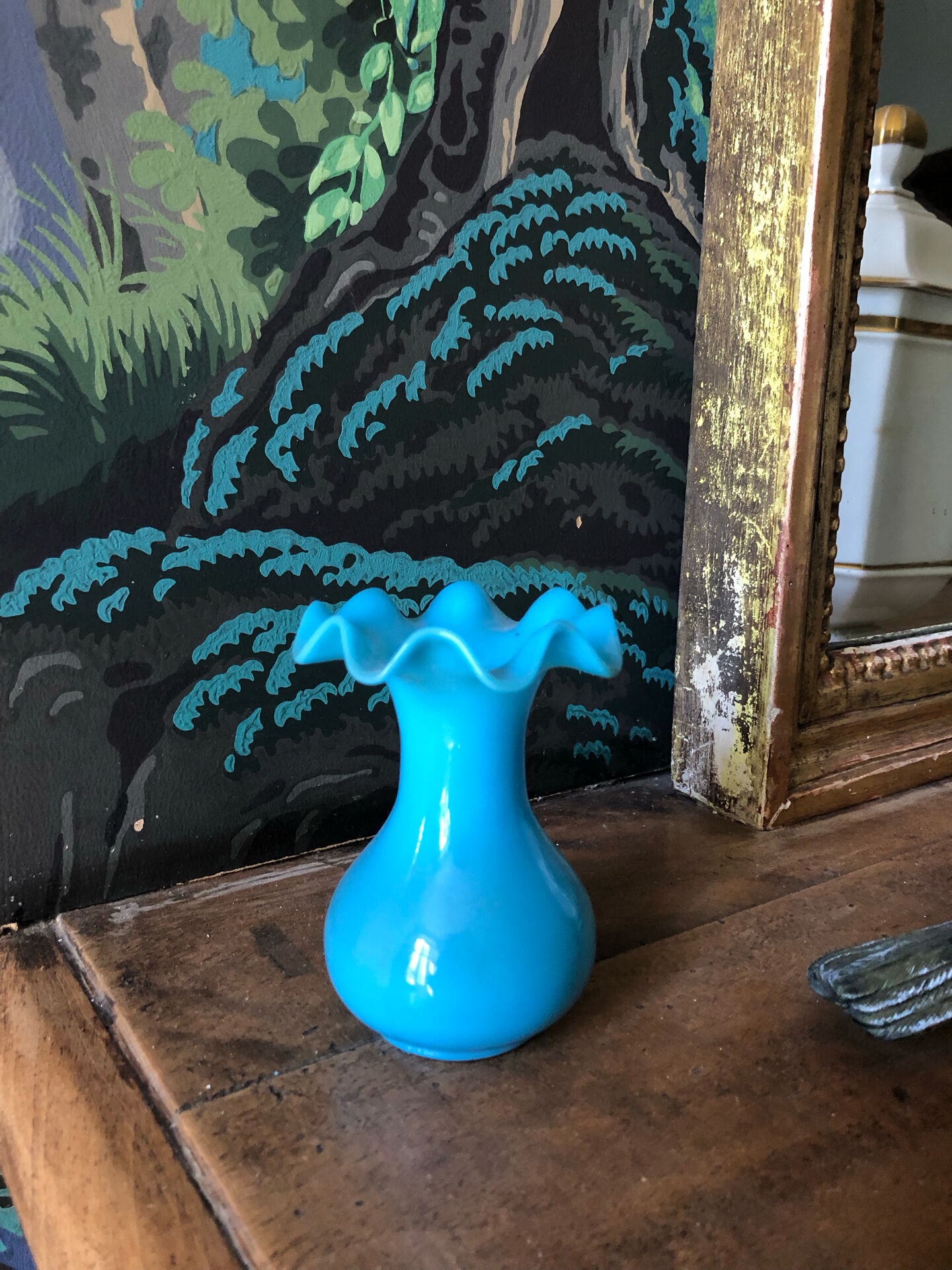 Soliflore / small blue vase