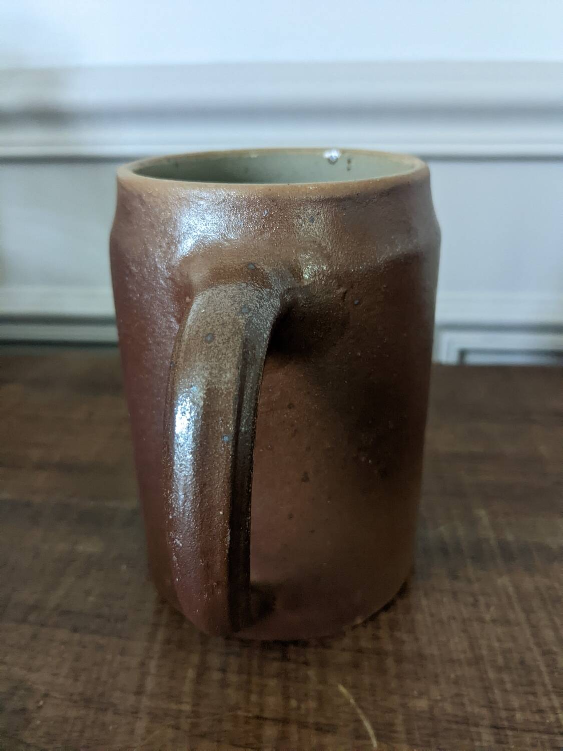 Pair of stoneware mugs