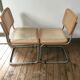 Chaises beige Cesca B32 de Marcel Breuer