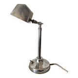 Art Deco industrial style chrome desk lamp – workshop lamp