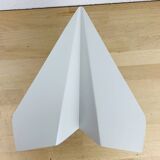 90s origami plane wall light
