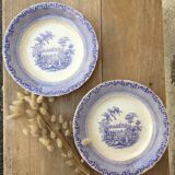 Pair of old Swedish plates