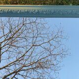 Large mirror Louis Philippe renovated. 151 x 106 cm