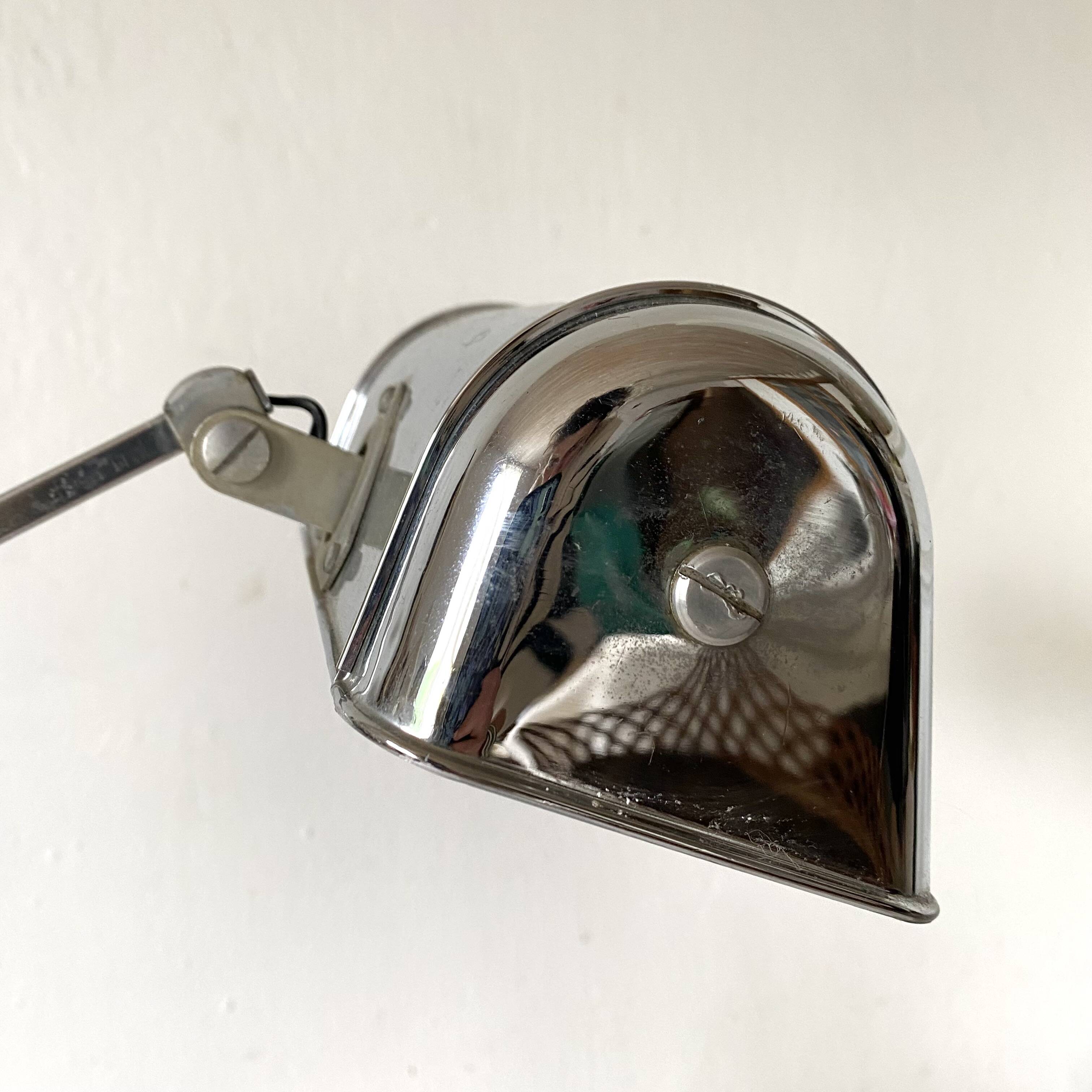 FARE Art Deco lamp in marble and chrome – 1930s