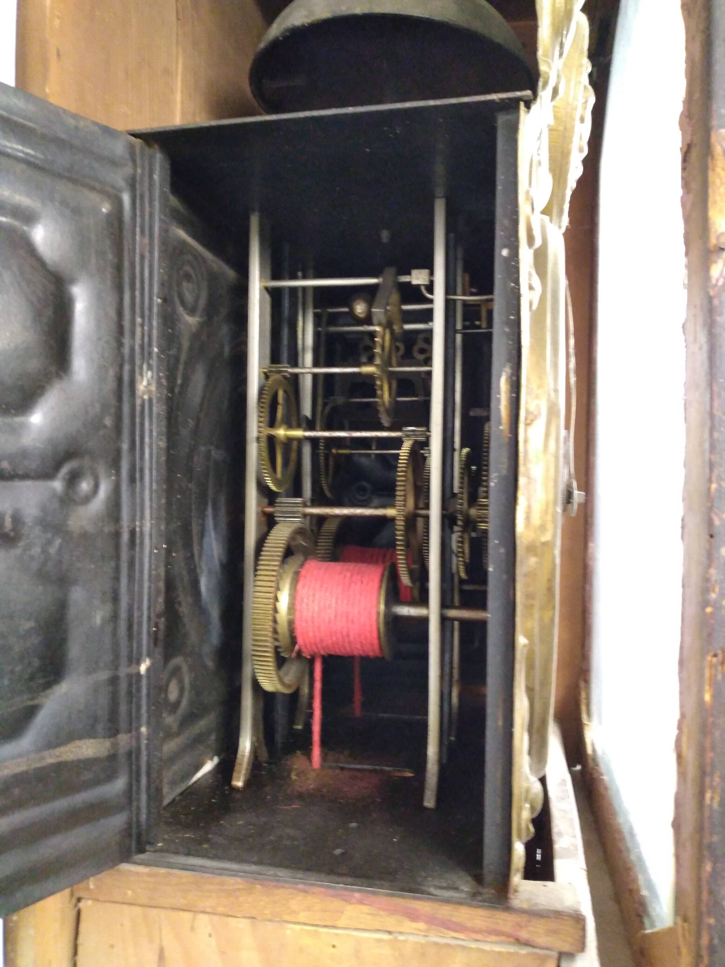 Ancient Comtoise clock