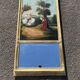 19th-century fireplace trumeau, oil on canvas, Christ in the Garden of Olives.