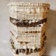 Ceramic lamp and its woven wool lampshade