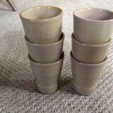 Series of 6 cups