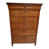 Antique oak chest of drawers  Chiffoniere