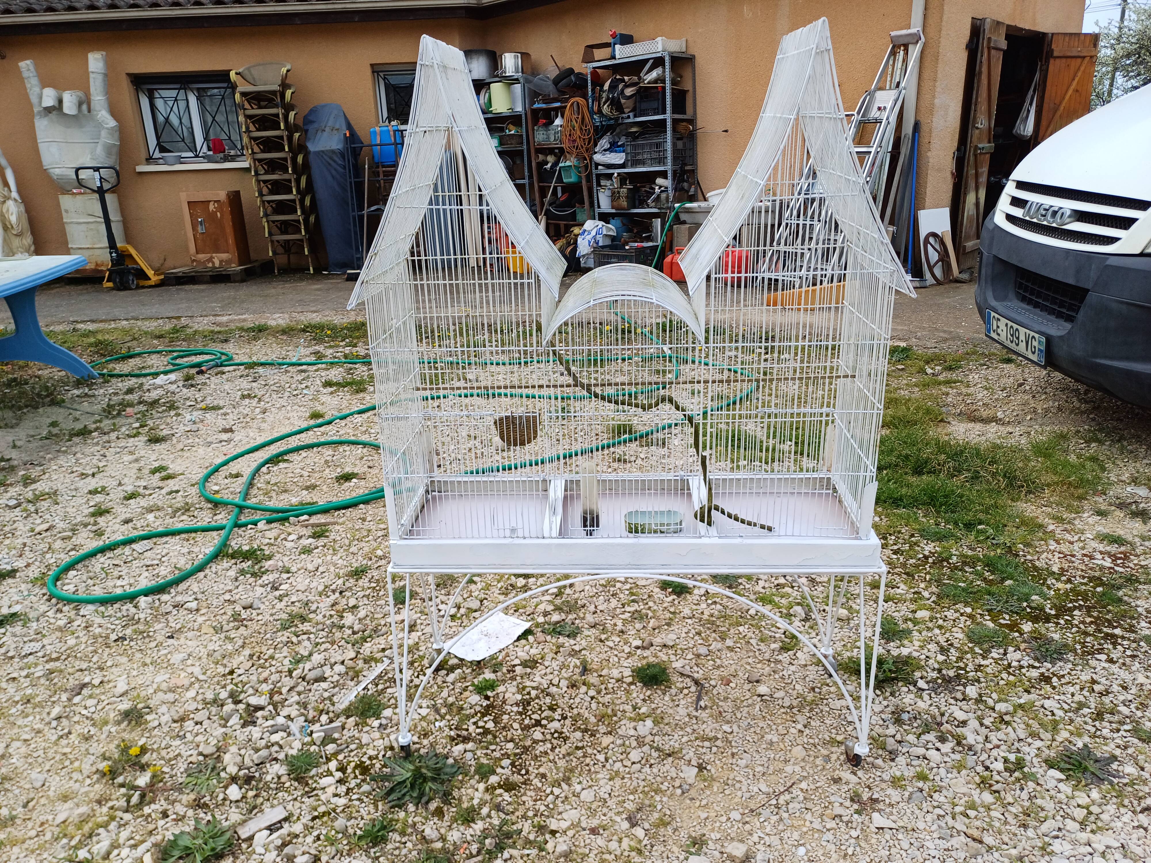 Cage à Oiseaux Fer 1900