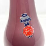 Empoli bottle in aubergine opaline