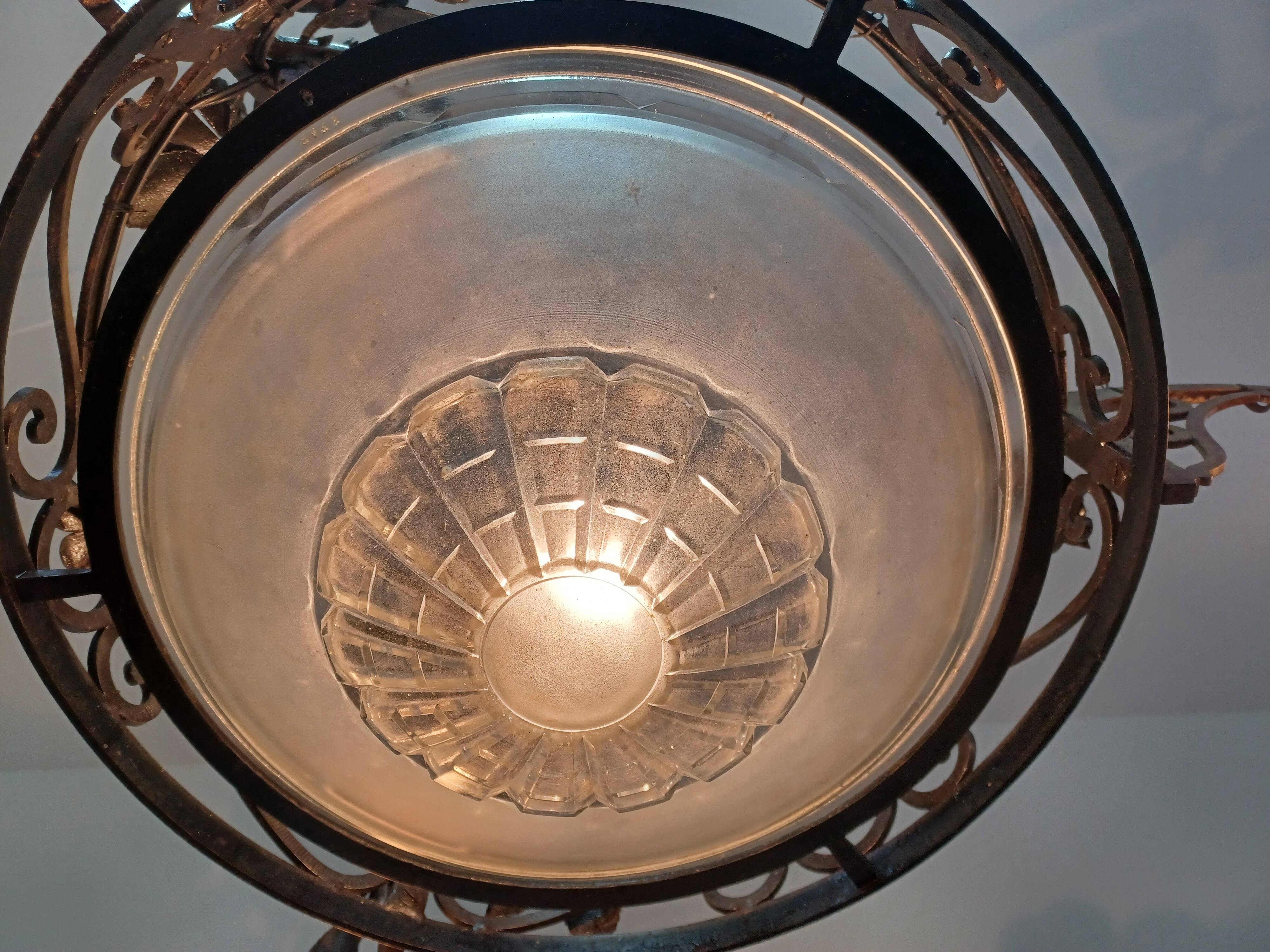 Art Deco chandelier