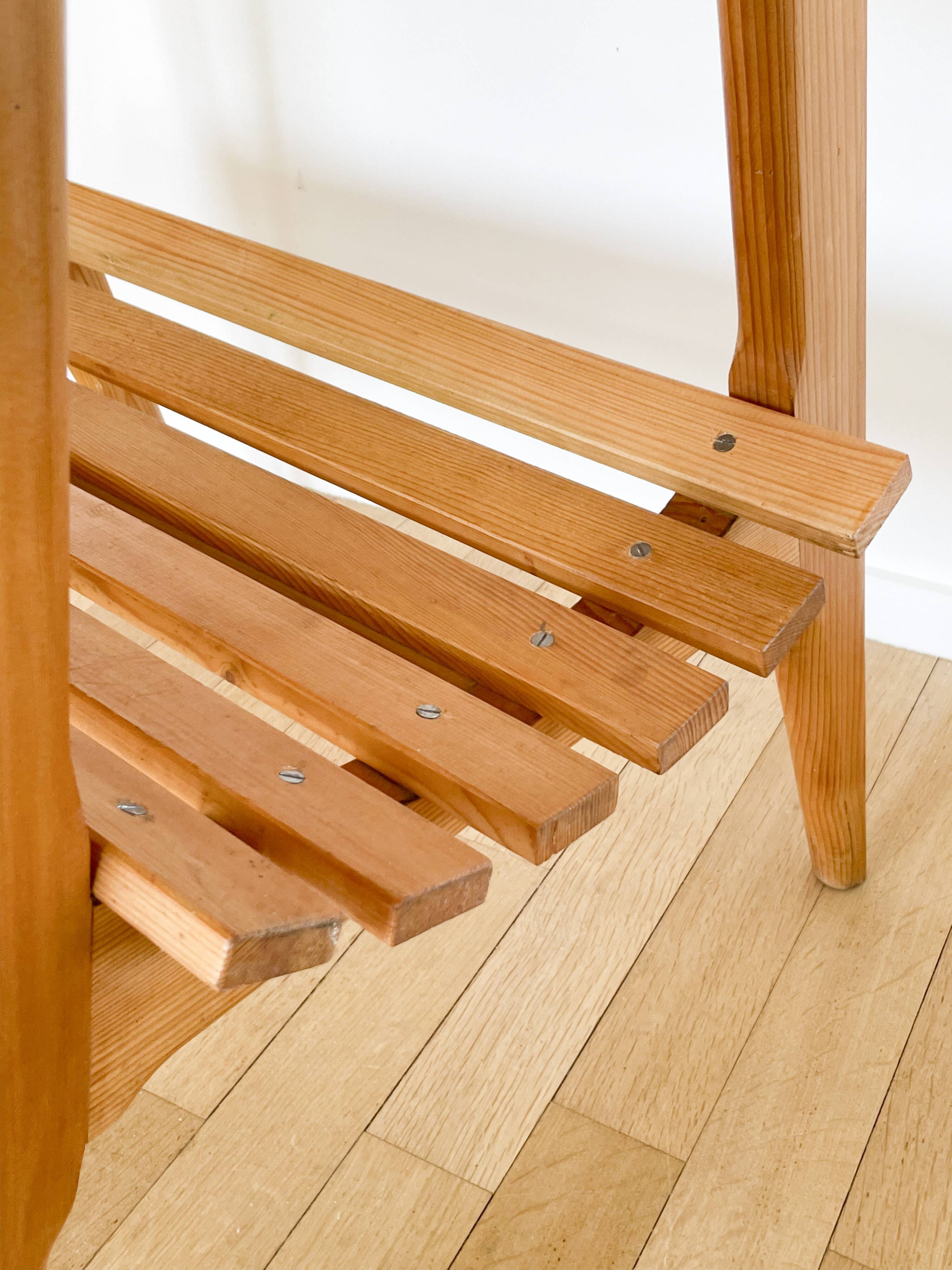 Scandinavian style wooden table