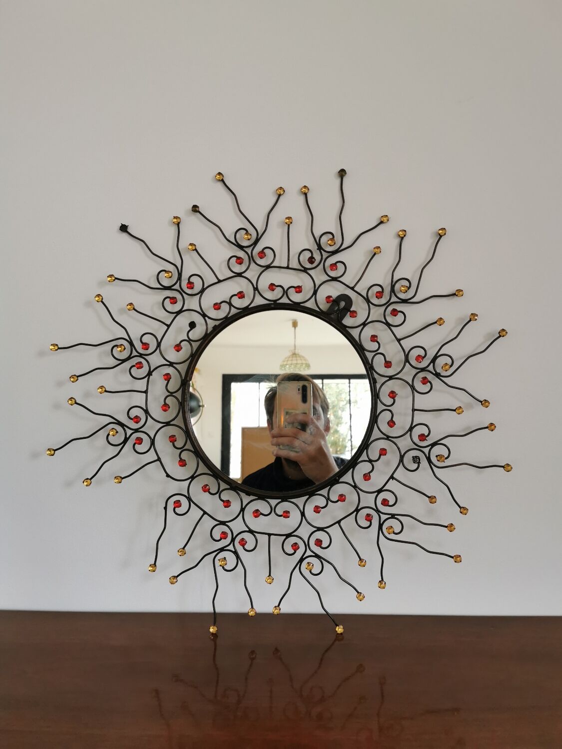 Vintage mirror deco