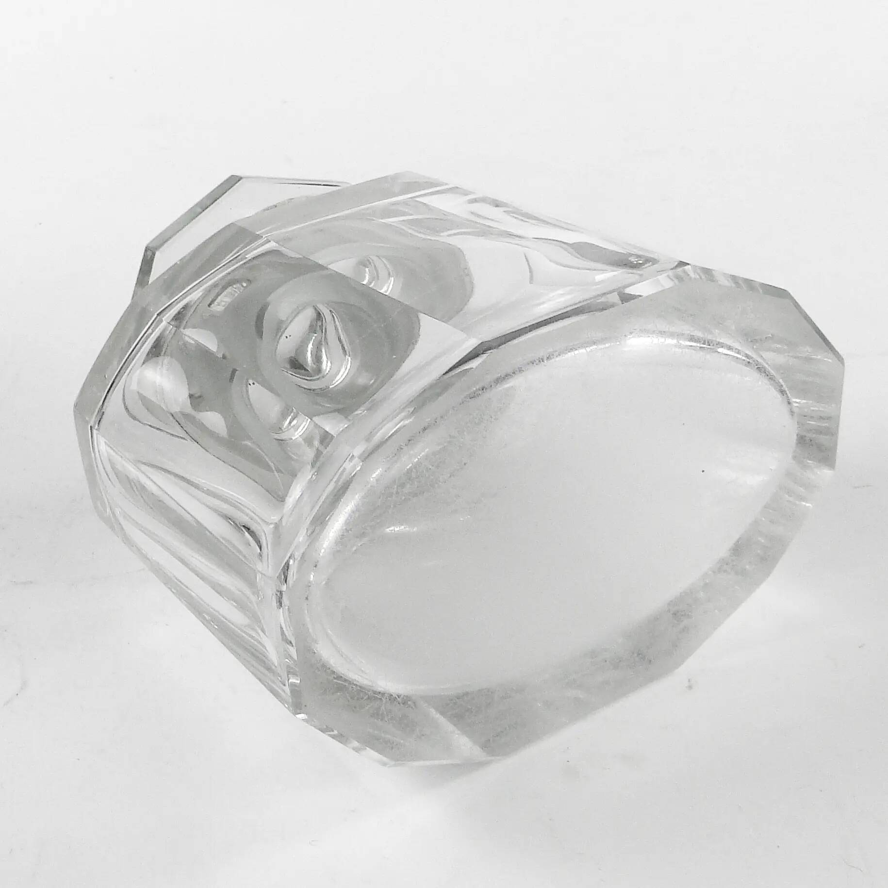 Covered dish, Modernism, crystal, silver, Germany, 19th century