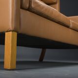 Leather Sofa 2292 by Børge Mogensen for Fredericia