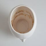 Earthenware cachepot or vase with a head, 1970