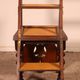 neogothic step stool - 19th century in oak