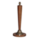 Art deco wooden lamp base, vintage wooden lamp, table lamp
