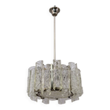 Carlo Nason Postmodern Italian Murano Glass Chandelier for Mazzega, 1970s