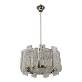 Carlo Nason Postmodern Italian Murano Glass Chandelier for Mazzega, 1970s