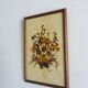 Frame dried flowers