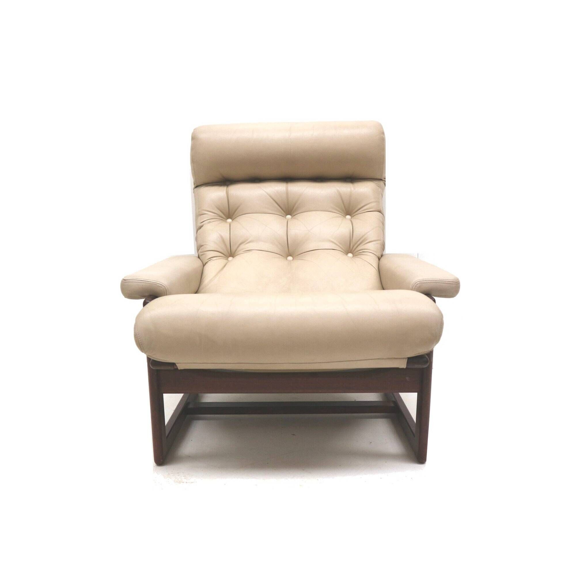 Rare vintage Scandinavian armchair from the 1960s