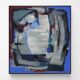 Jozef Mees, Lyrical Abstract Oil on Panel 1978
