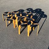 Set of Scandinavian stools TIGESEN SORENSEN