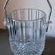 Ice bucket. Glass. 1970