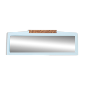 Miroir Art déco daté 1928 en bois massif – glace biseautée – 128 cm