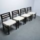 4 chaises Arnold Merckx pour Fristho vers 1975