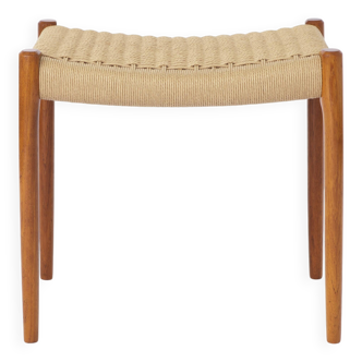 1 sur 2 Niels Moller Ottoman Teck Années 1950 Vintage
