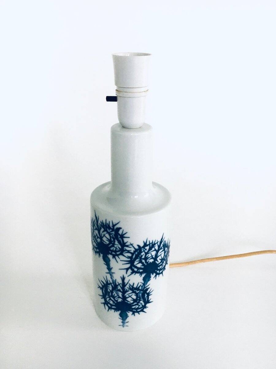 Ceramic lamp base from Fog & Mørup, Denmark, 1960s