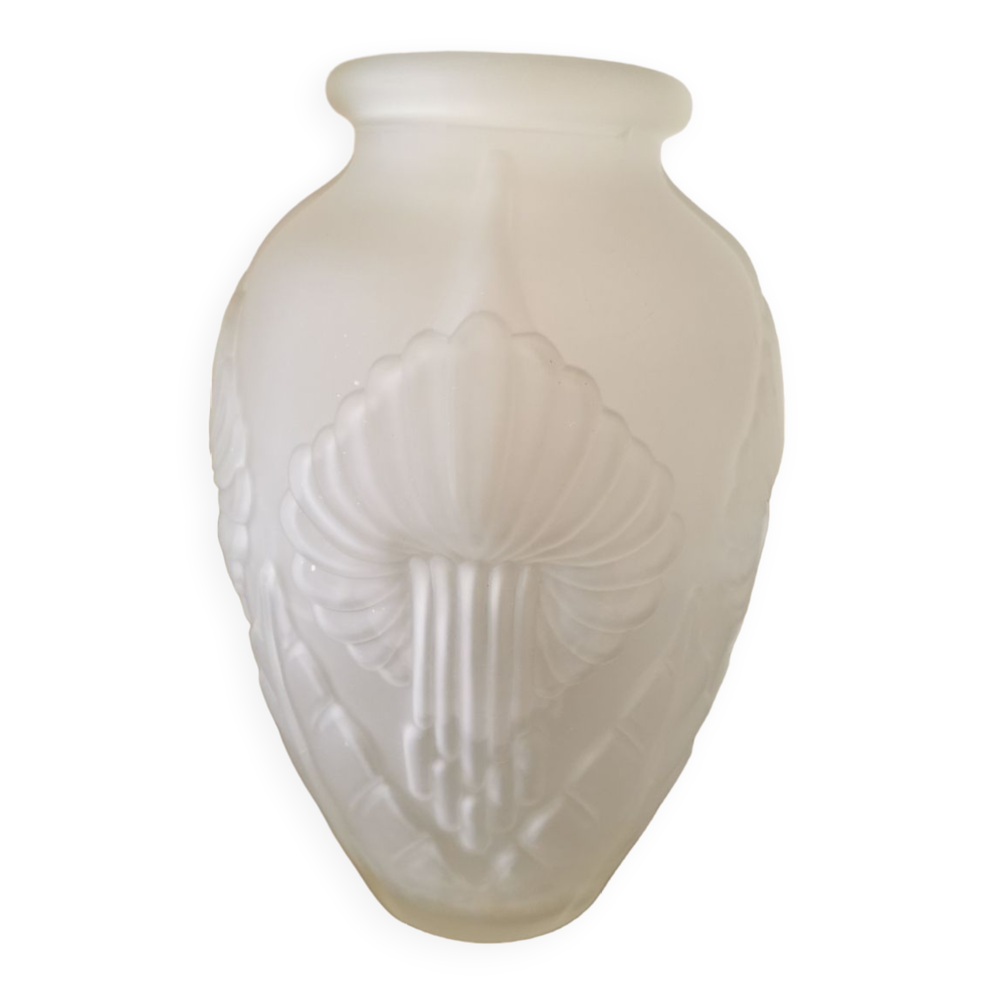 Art Deco vase glass paste