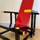 Red and Blue Chair in the Style of Gerrit Rietveld – De Stijl Movement