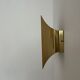 Mid-century brass gothic wall lights by Bent Karlby (3 pieces available)