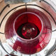 Red houseboat lamp